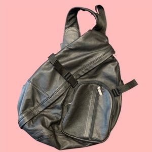 Ameri Leather One Shoulder Backpack
